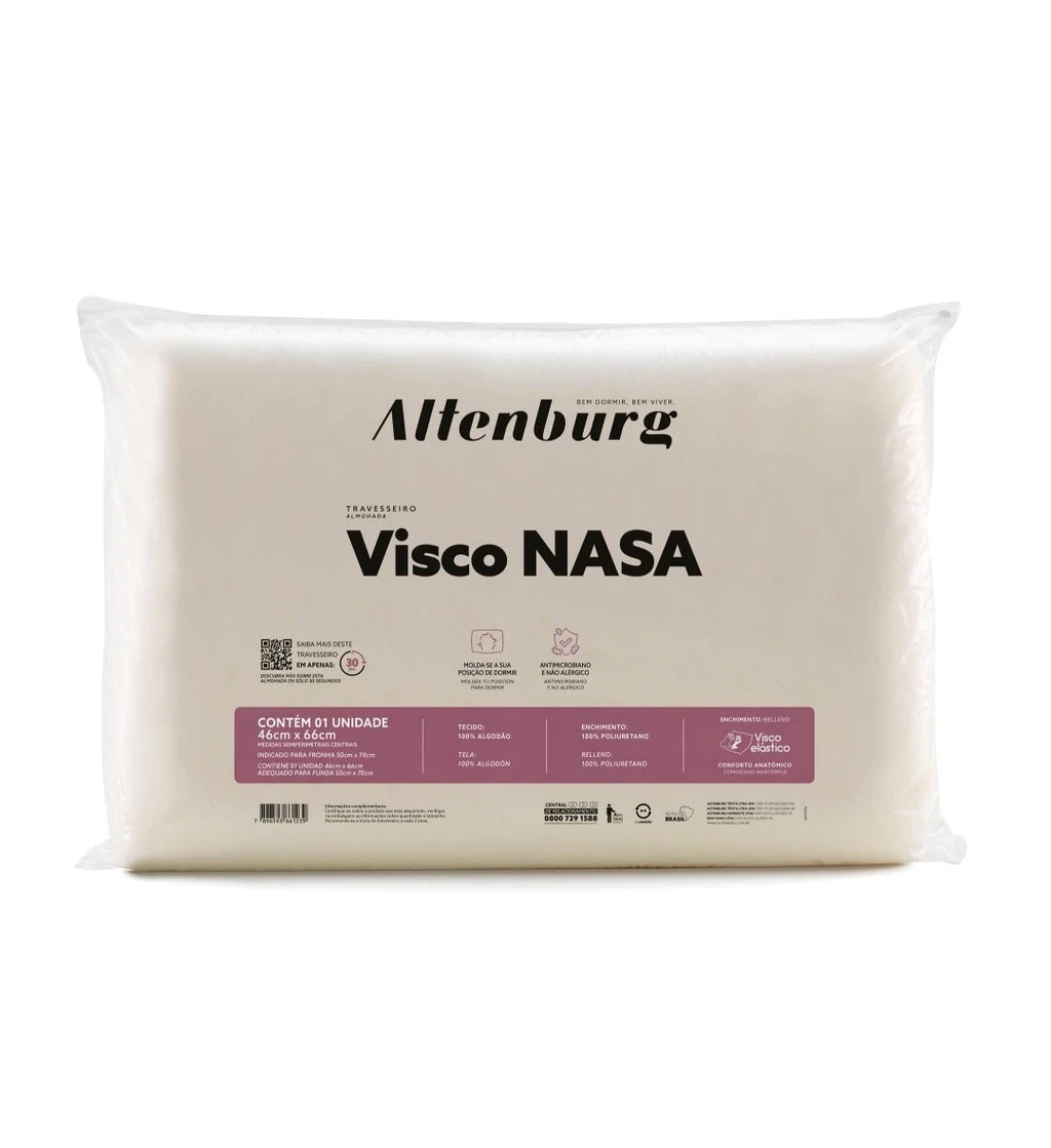 Travesseiro Viscoelástico Nasa - Altenburg