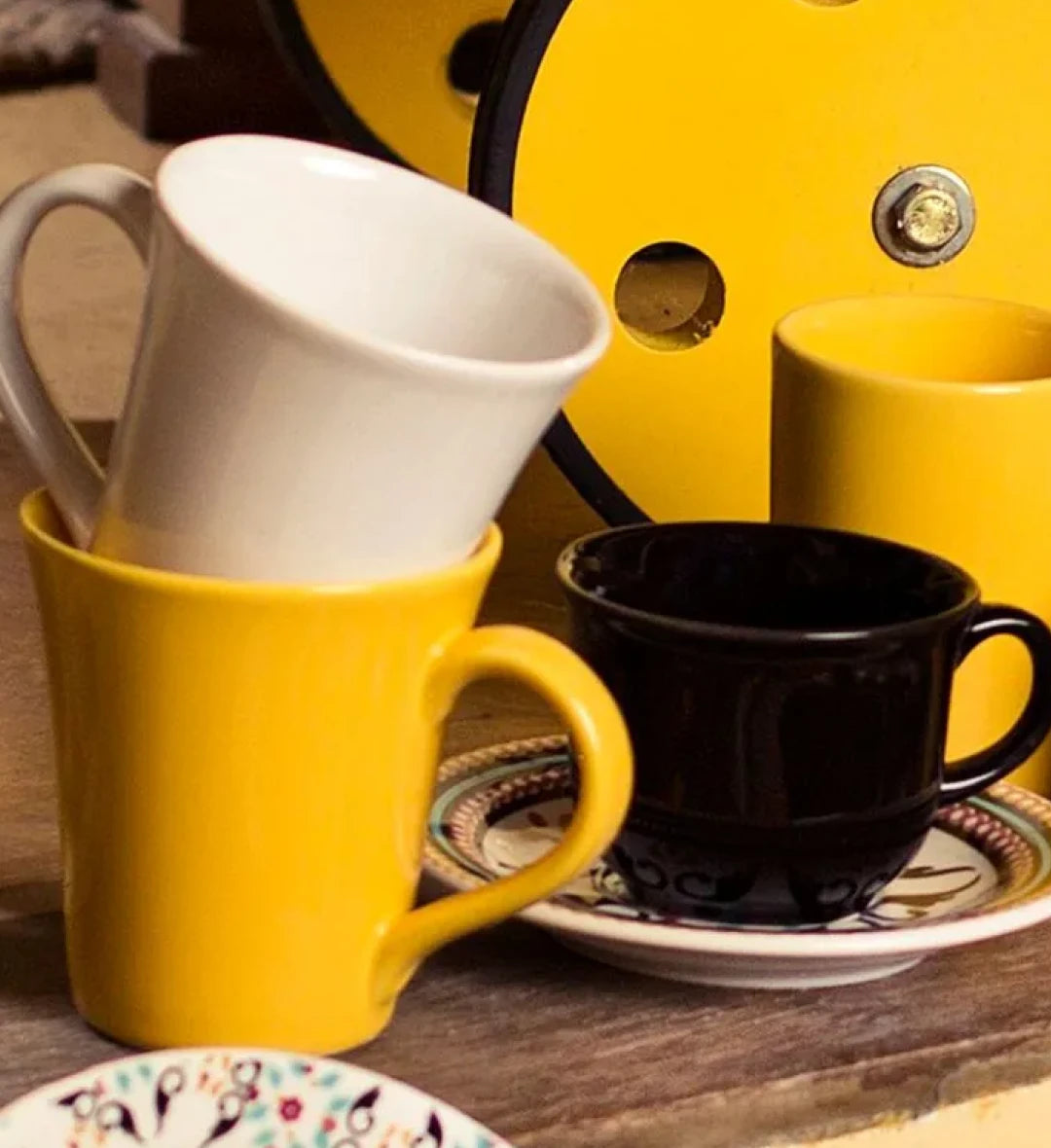 Caneca Tulipa 330ml Branca -  Oxford