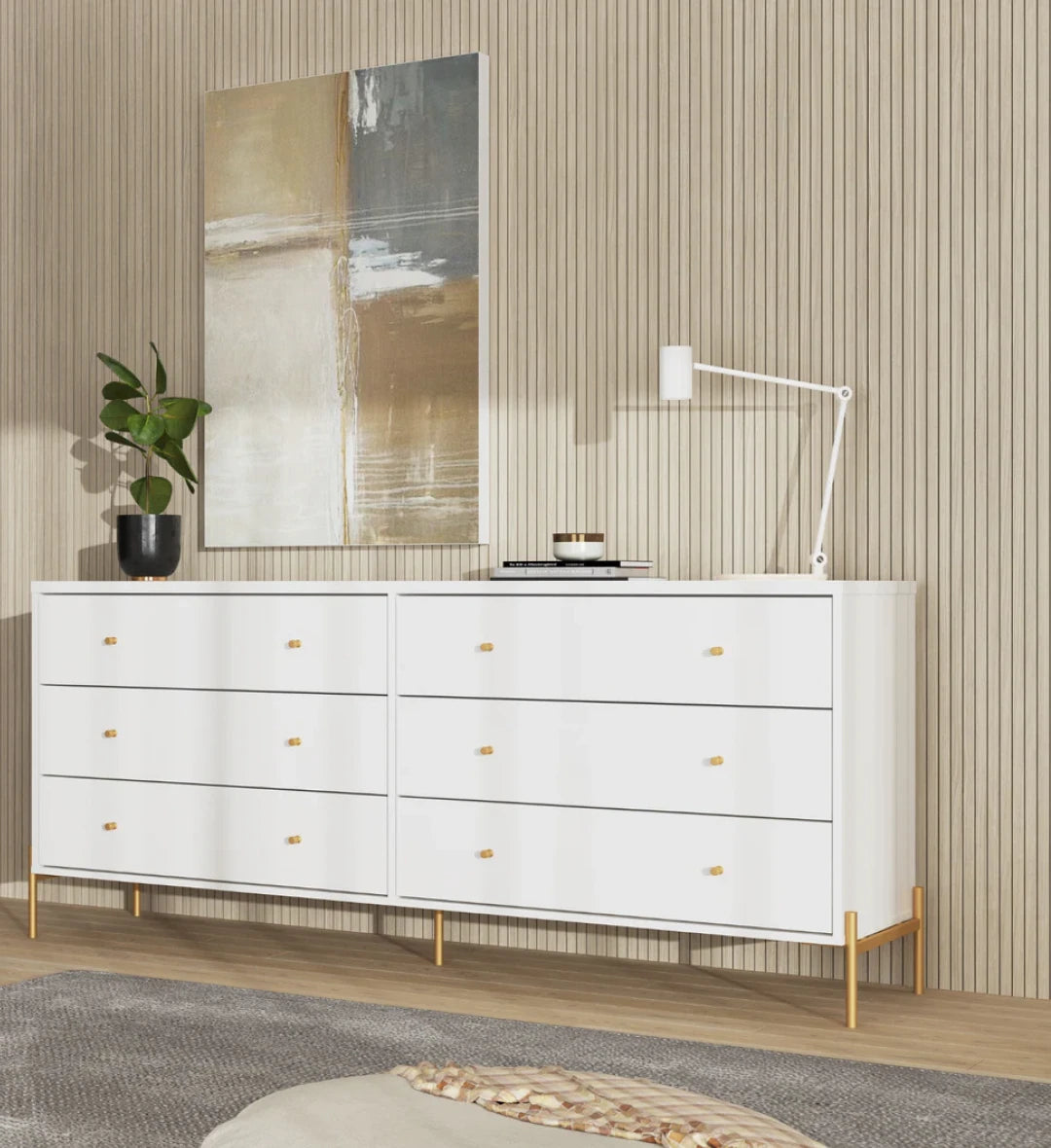 Cômoda 6 Gavetas Jasper 182 cm - Província