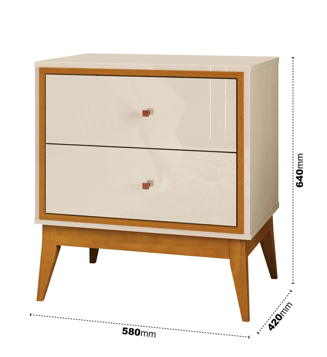 Mesa de Cabeceira Lucca - EDN Móveis